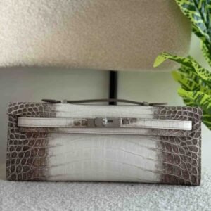 Best Hermes Kelly Cut Clutch Niloticus Crocodile | Bags Dubai - Luxury Master Copy Dubai