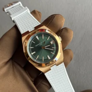 Vacheron Constantin Overseas 4520V/210R-B967 Automatic Rose Gold Green Dial 41mm - Luxury Master Copy Dubai